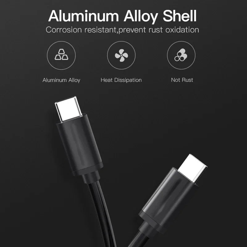 0.3m/0.5/1m/1.5m/2m 60W Type C à Type C câbles de données de téléphone de Charge rapide USB C fil de Charge rapide Charge rapide 3.0 câbles de données - FATAON0.3m/0.5/1m/1.5m/2m 60W Type C à Type C câbles de données de téléphone de Charge rapide USB C fil de Charge rapide Charge rapide 3.0 câbles de donnéesTechnologie IntelligenteFATAON