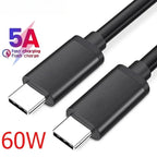 0.3m/0.5/1m/1.5m/2m 60W Type C à Type C câbles de données de téléphone de Charge rapide USB C fil de Charge rapide Charge rapide 3.0 câbles de données - FATAON0.3m/0.5/1m/1.5m/2m 60W Type C à Type C câbles de données de téléphone de Charge rapide USB C fil de Charge rapide Charge rapide 3.0 câbles de donnéesTechnologie IntelligenteFATAON