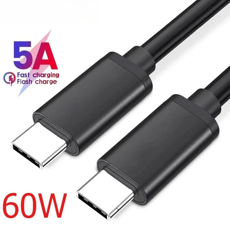 0.3m/0.5/1m/1.5m/2m 60W Type C à Type C câbles de données de téléphone de Charge rapide USB C fil de Charge rapide Charge rapide 3.0 câbles de données - FATAON0.3m/0.5/1m/1.5m/2m 60W Type C à Type C câbles de données de téléphone de Charge rapide USB C fil de Charge rapide Charge rapide 3.0 câbles de donnéesTechnologie IntelligenteFATAON