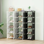 1 étagère à chaussures en métal à 8 niveaux, peu encombrante, anti-poussière, idéale pour l'entrée, la chambre et le rangement des dortoirs, uniquement pour la cuisine - FATAON1 étagère à chaussures en métal à 8 niveaux, peu encombrante, anti-poussière, idéale pour l'entrée, la chambre et le rangement des dortoirs, uniquement pour la cuisineSolutions MaisonFATAON