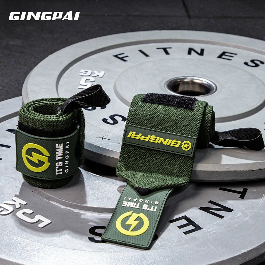 1 Pair Wristband Wrist Support Brace Straps Extra Strength Weight Lifting Wrist Wraps Bandage Fitness Gym Strength Training - FATAON1 Pair Wristband Wrist Support Brace Straps Extra Strength Weight Lifting Wrist Wraps Bandage Fitness Gym Strength TrainingFitness & SportFATAON