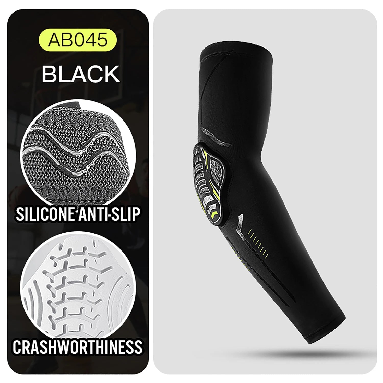 1 pièces protecteurs élastiques de coude et de bras de basket-ball Fitness course et cyclisme Sports protecteurs de coude en nid d'abeille absorbant les chocs - FATAON1 pièces protecteurs élastiques de coude et de bras de basket-ball Fitness course et cyclisme Sports protecteurs de coude en nid d'abeille absorbant les chocsFitness & SportFATAON