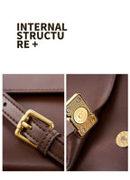 100% Genuine Leather Women's Shoulder Bag High Quality Luxury Designer Crossbody Bags Fashion Cowhide Female Handbags - FATAON100% Genuine Leather Women's Shoulder Bag High Quality Luxury Designer Crossbody Bags Fashion Cowhide Female HandbagsMode FemmeFATAON