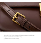 100% Genuine Leather Women's Shoulder Bag High Quality Luxury Designer Crossbody Bags Fashion Cowhide Female Handbags - FATAON100% Genuine Leather Women's Shoulder Bag High Quality Luxury Designer Crossbody Bags Fashion Cowhide Female HandbagsMode FemmeFATAON