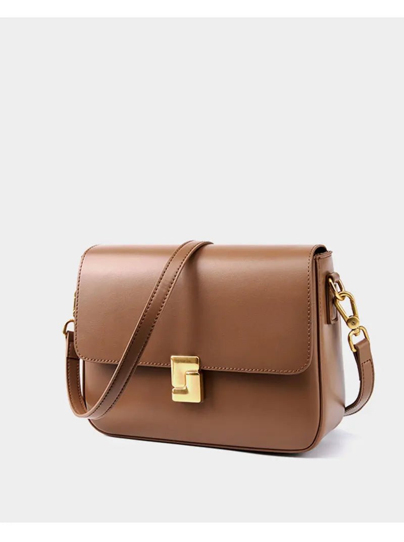 100% Genuine Leather Women's Shoulder Bag High Quality Luxury Designer Crossbody Bags Fashion Cowhide Female Handbags - FATAON100% Genuine Leather Women's Shoulder Bag High Quality Luxury Designer Crossbody Bags Fashion Cowhide Female HandbagsMode FemmeFATAON