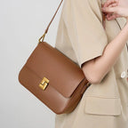 100% Genuine Leather Women's Shoulder Bag High Quality Luxury Designer Crossbody Bags Fashion Cowhide Female Handbags - FATAON100% Genuine Leather Women's Shoulder Bag High Quality Luxury Designer Crossbody Bags Fashion Cowhide Female HandbagsMode FemmeFATAON
