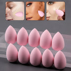 10PCS Mini Pink beauty egg set, water drop powder puff, makeup sponge tool, foundation, liquid makeup egg, sponge powder puff - FATAON10PCS Mini Pink beauty egg set, water drop powder puff, makeup sponge tool, foundation, liquid makeup egg, sponge powder puffBeauté femmeFATAON