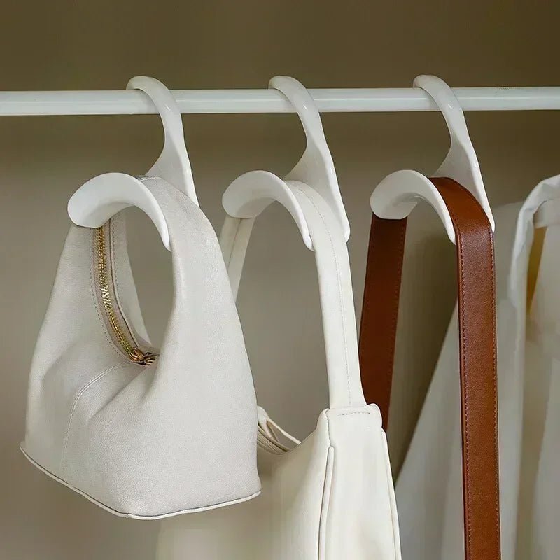 1/30 pièces Crochet de suspension pour sacs, chapeaux, écharpes et sacs à dos, support de rangement et d'organisation pour armoire - FATAON1/30 pièces Crochet de suspension pour sacs, chapeaux, écharpes et sacs à dos, support de rangement et d'organisation pour armoireSolutions MaisonFATAON