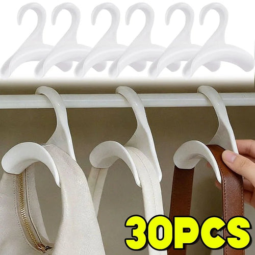 1/30 pièces Crochet de suspension pour sacs, chapeaux, écharpes et sacs à dos, support de rangement et d'organisation pour armoire - FATAON1/30 pièces Crochet de suspension pour sacs, chapeaux, écharpes et sacs à dos, support de rangement et d'organisation pour armoireSolutions MaisonFATAON