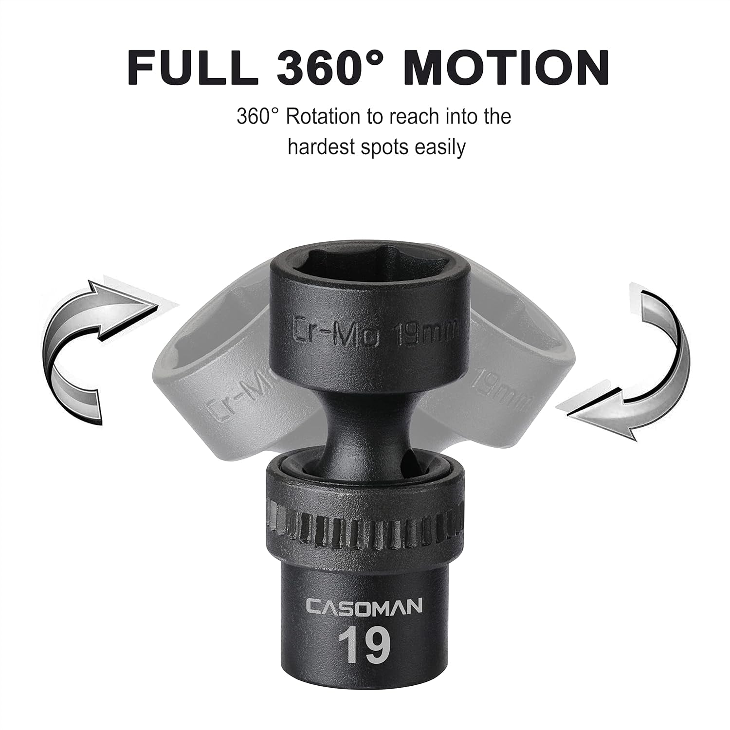 15 PCS 3/8" Drive Standard Universal Impact Socket Set, 6 - Point, Metric, 8Mm - 22Mm - Fix & Go15 PCS 3/8" Drive Standard Universal Impact Socket Set, 6 - Point, Metric, 8Mm - 22MmFix & Go