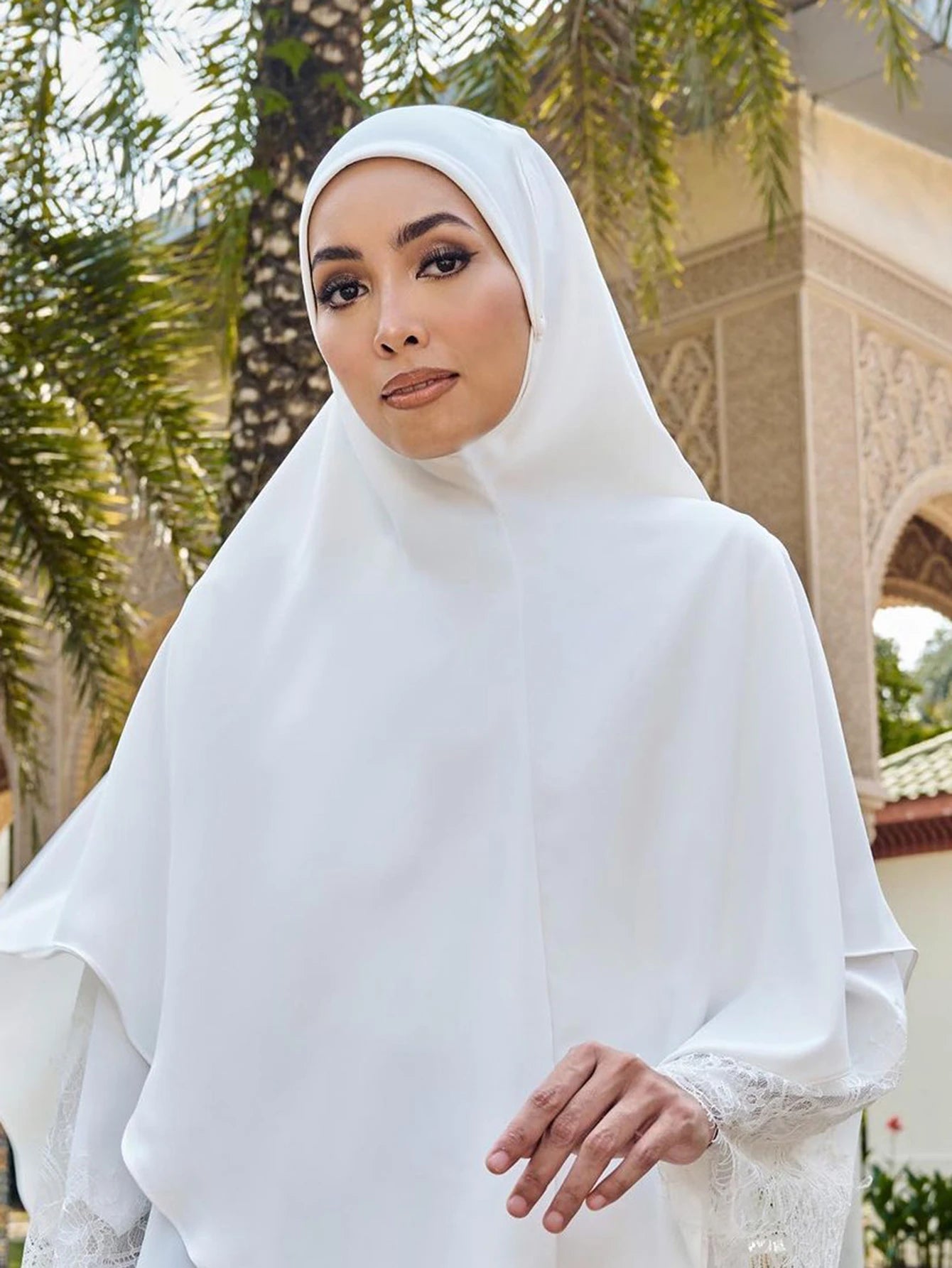 1pc prêt à porter Hijabs instantanés Double couche en mousseline de soie solide Foulard Femme Musulman châle enveloppement Bandana - FATAON1pc prêt à porter Hijabs instantanés Double couche en mousseline de soie solide Foulard Femme Musulman châle enveloppement BandanaMode FemmeFATAON