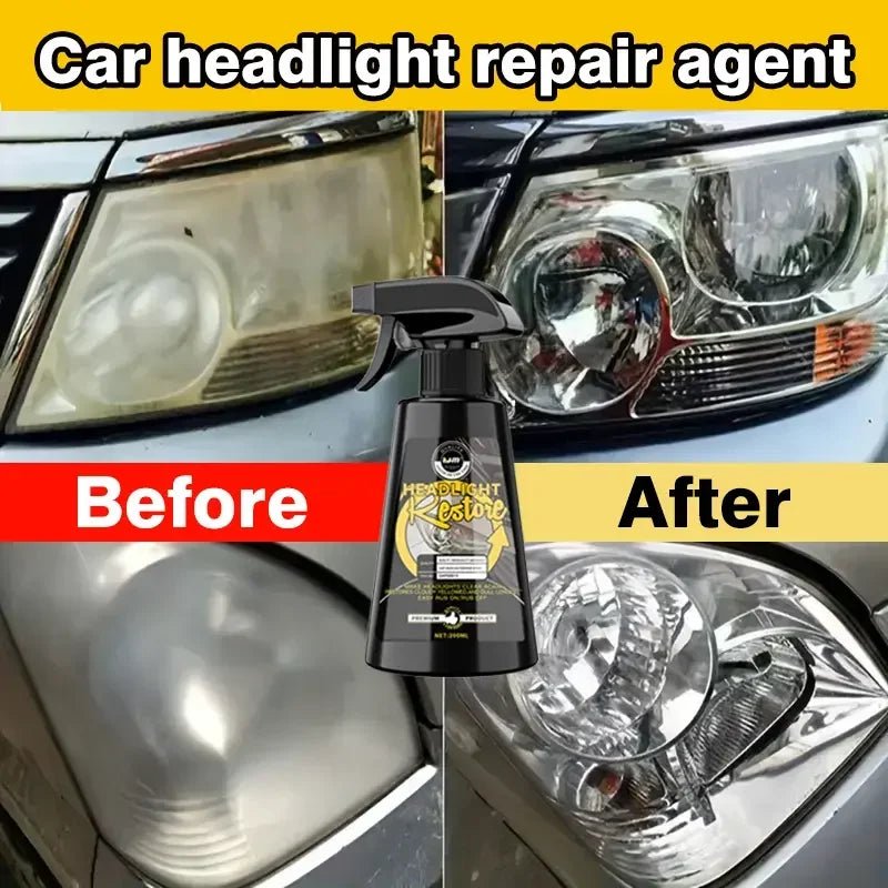 200ml-Ceramic Headlight Restoration Kit, Advanced Car Light Repair Tool - Restore clear car headlights and prevent yellowing - FATAON200ml-Ceramic Headlight Restoration Kit, Advanced Car Light Repair Tool - Restore clear car headlights and prevent yellowingAutomobile & MotoFATAON