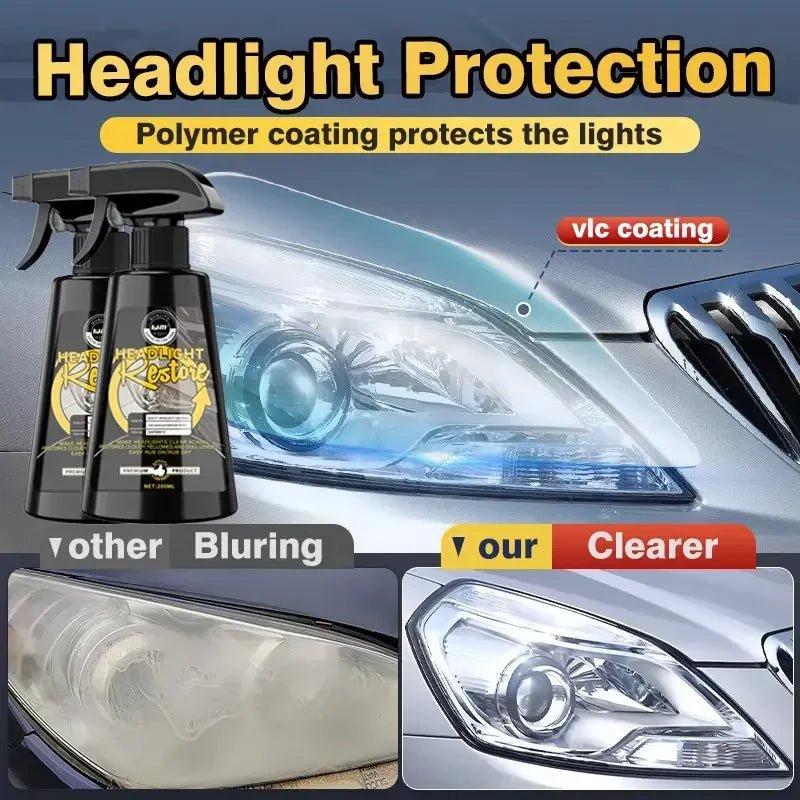 200ml-Ceramic Headlight Restoration Kit, Advanced Car Light Repair Tool - Restore clear car headlights and prevent yellowing - FATAON200ml-Ceramic Headlight Restoration Kit, Advanced Car Light Repair Tool - Restore clear car headlights and prevent yellowingAutomobile & MotoFATAON