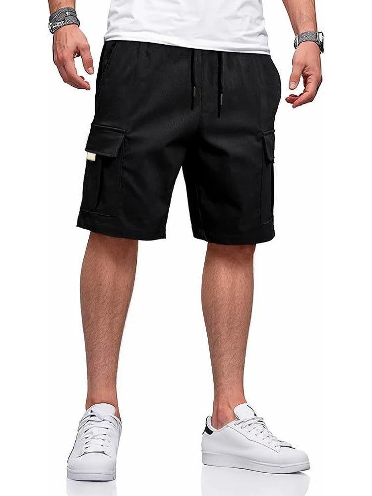 2026 été nouveaux hommes Cargo Shorts de haute qualité léger multi-poches décontracté hommes Sports de plein air Jogging pantalons courts - FATAON2026 été nouveaux hommes Cargo Shorts de haute qualité léger multi-poches décontracté hommes Sports de plein air Jogging pantalons courtsMode HommeFATAON