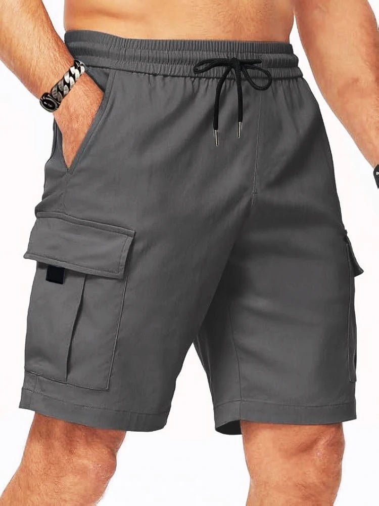 2026 été nouveaux hommes Cargo Shorts de haute qualité léger multi-poches décontracté hommes Sports de plein air Jogging pantalons courts - FATAON2026 été nouveaux hommes Cargo Shorts de haute qualité léger multi-poches décontracté hommes Sports de plein air Jogging pantalons courtsMode HommeFATAON