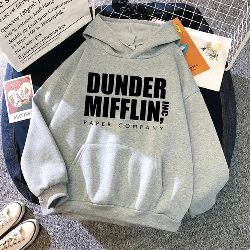 2026 le bureau Dunder Mufflin INC papier à capuche Dwight Schrute sweat hommes sweat à capuche pour femme pull décontracté pull à capuche - FATAON2026 le bureau Dunder Mufflin INC papier à capuche Dwight Schrute sweat hommes sweat à capuche pour femme pull décontracté pull à capucheMode HommeFATAON