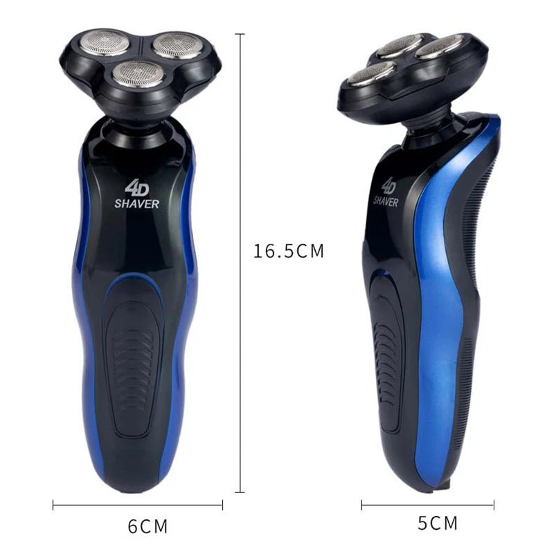 2026 Men's 4-in-1 Multifunction Waterproof Electric Shaver USB Rechargeable Razor for Face Grooming - FATAON2026 Men's 4-in-1 Multifunction Waterproof Electric Shaver USB Rechargeable Razor for Face GroomingBeauté HommeFATAON