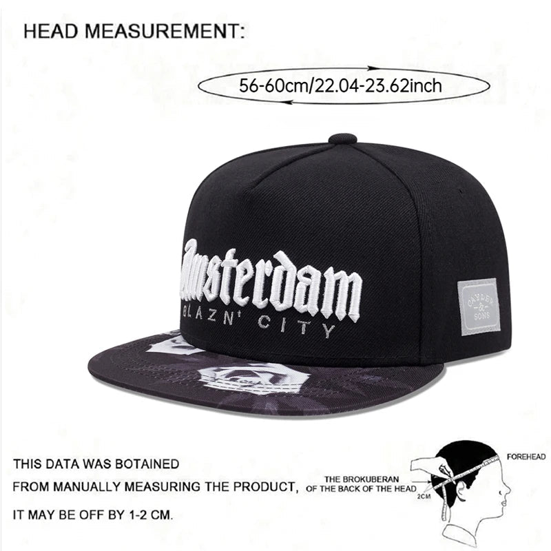 2026 Mode à la mode nouveau chapeau à bords plats hommes personnalisé HipHop chapeau femmes loisirs de plein air cyclisme parasol chapeau chapeau de baseball - FATAON2026 Mode à la mode nouveau chapeau à bords plats hommes personnalisé HipHop chapeau femmes loisirs de plein air cyclisme parasol chapeau chapeau de baseballMode HommeFATAON