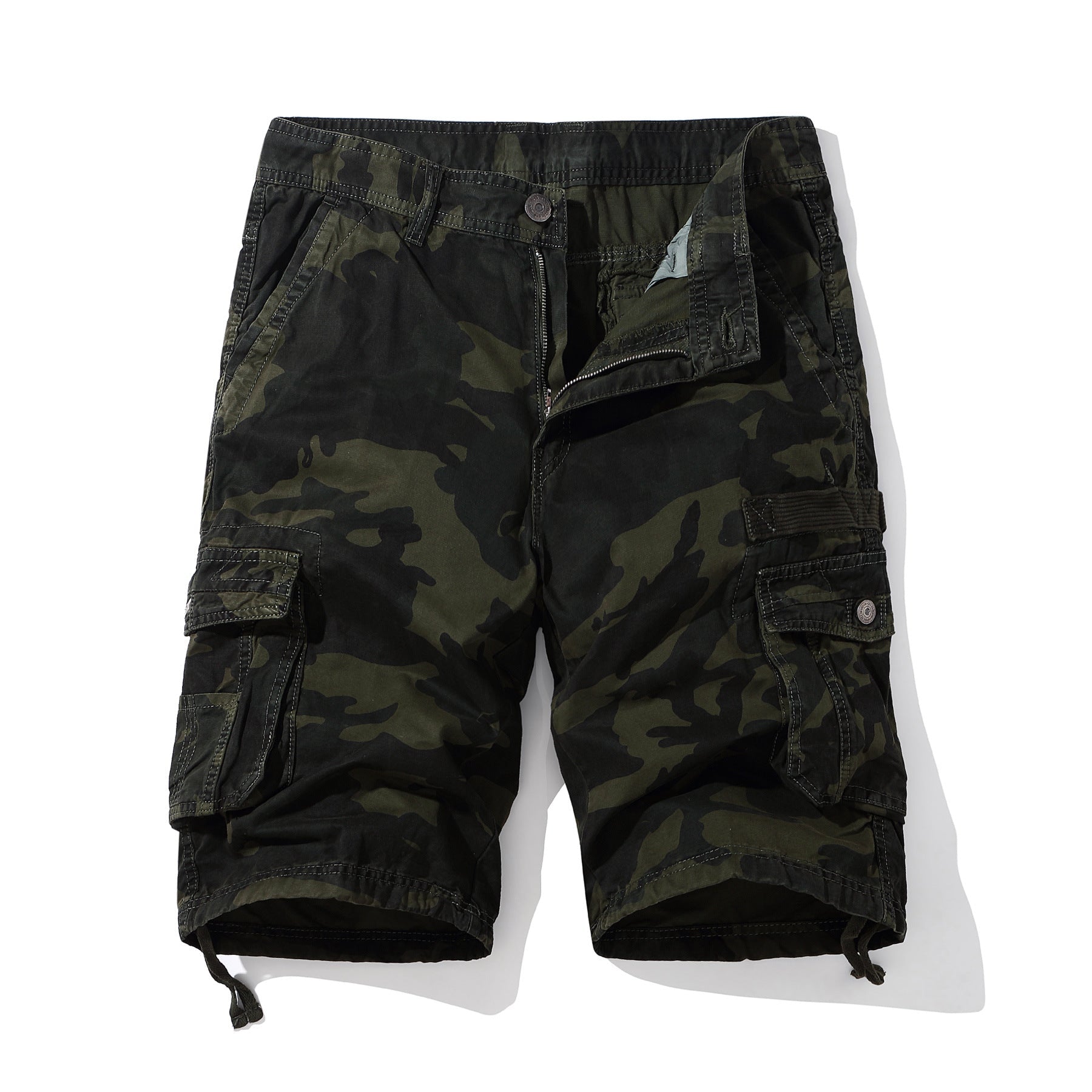 2026 new casual outdoor sports plus size fifth pants workwear shorts men's camouflage multi-pocket middle 1952 - FATAON2026 new casual outdoor sports plus size fifth pants workwear shorts men's camouflage multi-pocket middle 1952Mode HommeFATAON