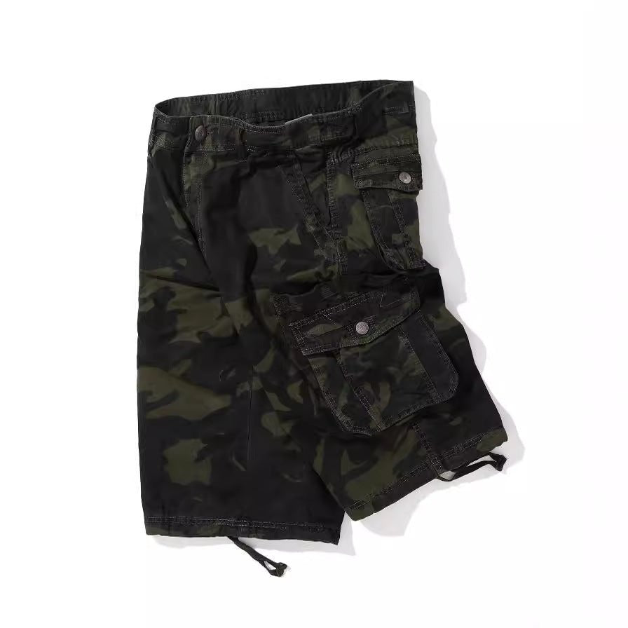 2026 new casual outdoor sports plus size fifth pants workwear shorts men's camouflage multi-pocket middle 1952 - FATAON2026 new casual outdoor sports plus size fifth pants workwear shorts men's camouflage multi-pocket middle 1952Mode HommeFATAON