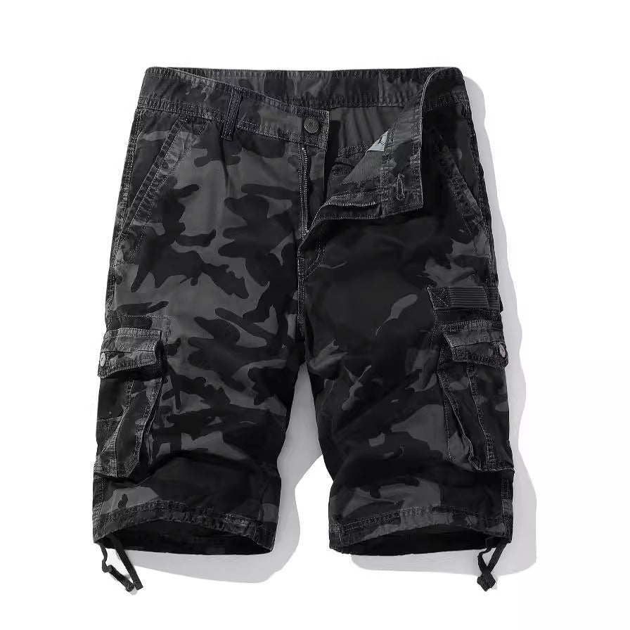2026 new casual outdoor sports plus size fifth pants workwear shorts men's camouflage multi-pocket middle 1952 - FATAON2026 new casual outdoor sports plus size fifth pants workwear shorts men's camouflage multi-pocket middle 1952Mode HommeFATAON