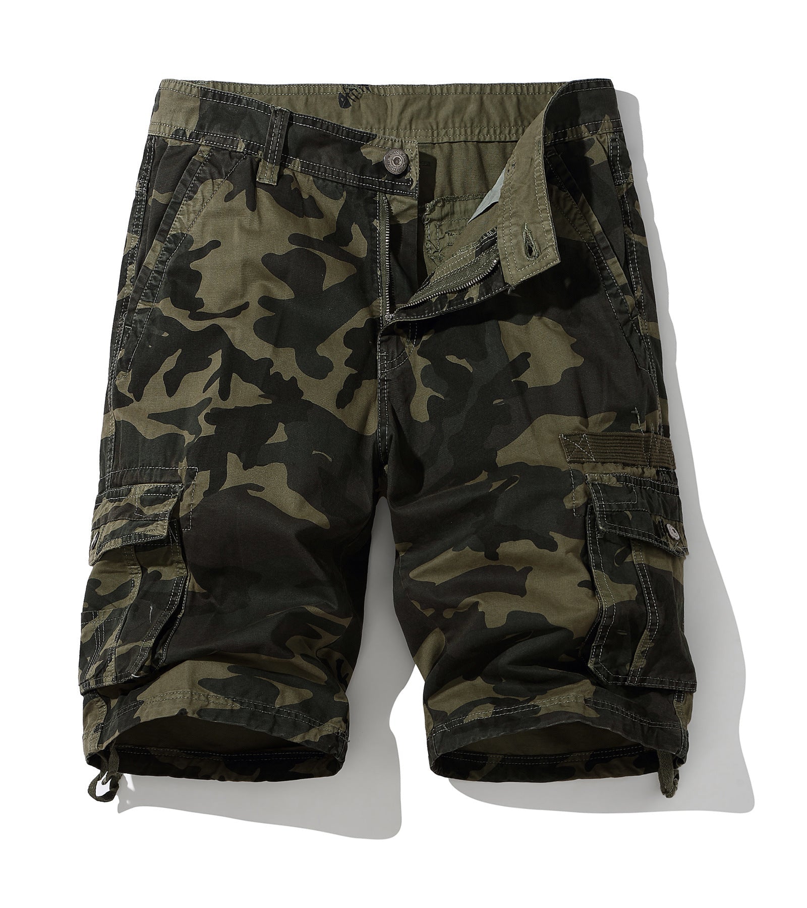 2026 new casual outdoor sports plus size fifth pants workwear shorts men's camouflage multi-pocket middle 1952 - FATAON2026 new casual outdoor sports plus size fifth pants workwear shorts men's camouflage multi-pocket middle 1952Mode HommeFATAON