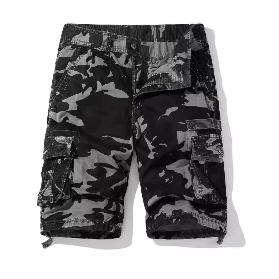 2026 new casual outdoor sports plus size fifth pants workwear shorts men's camouflage multi-pocket middle 1952 - FATAON2026 new casual outdoor sports plus size fifth pants workwear shorts men's camouflage multi-pocket middle 1952Mode HommeFATAON