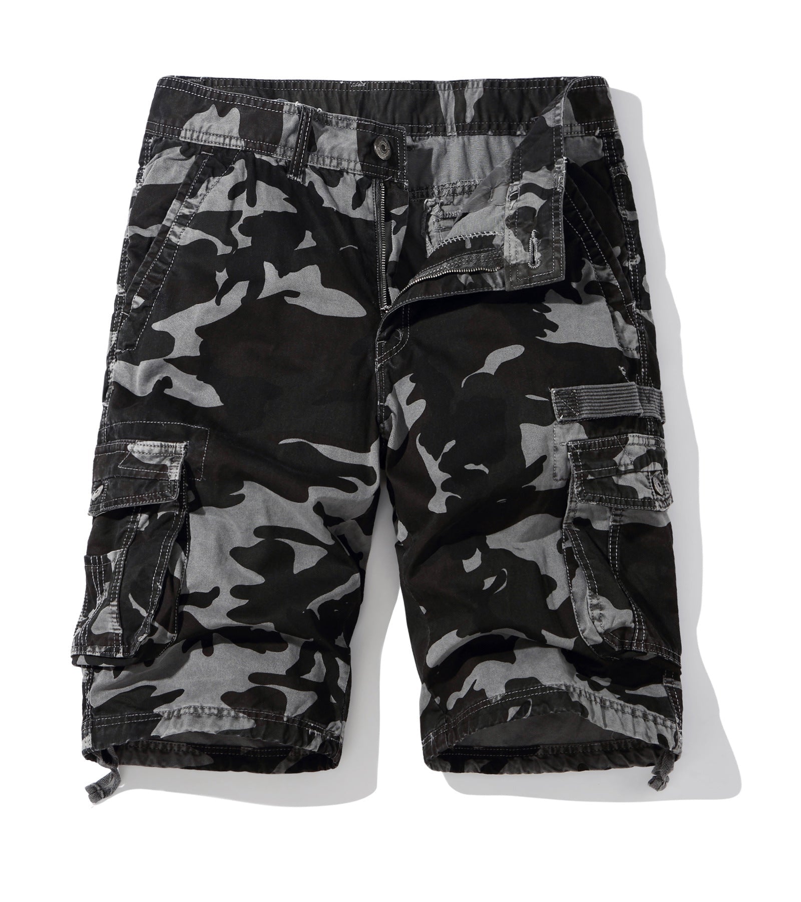 2026 new casual outdoor sports plus size fifth pants workwear shorts men's camouflage multi-pocket middle 1952 - FATAON2026 new casual outdoor sports plus size fifth pants workwear shorts men's camouflage multi-pocket middle 1952Mode HommeFATAON