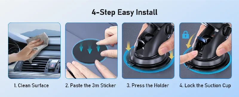 2026 NEW Universal Sucker Car Phone Holder 360° Windshield Car Dashboard Mobile Cell Support Bracket for Smartphones - Fix & Go2026 NEW Universal Sucker Car Phone Holder 360° Windshield Car Dashboard Mobile Cell Support Bracket for SmartphonesAutomobile & MotoFix & Go