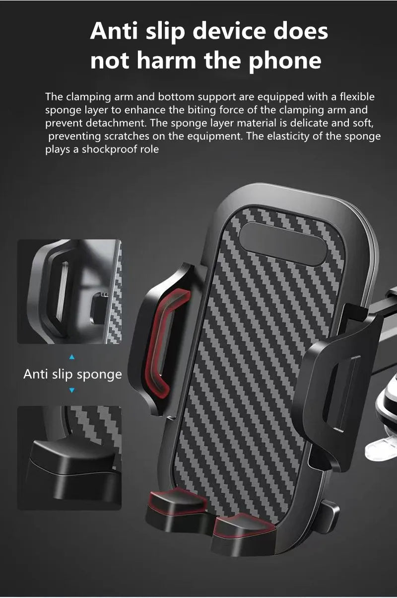 2026 NEW Universal Sucker Car Phone Holder 360° Windshield Car Dashboard Mobile Cell Support Bracket for Smartphones - Fix & Go2026 NEW Universal Sucker Car Phone Holder 360° Windshield Car Dashboard Mobile Cell Support Bracket for SmartphonesAutomobile & MotoFix & Go