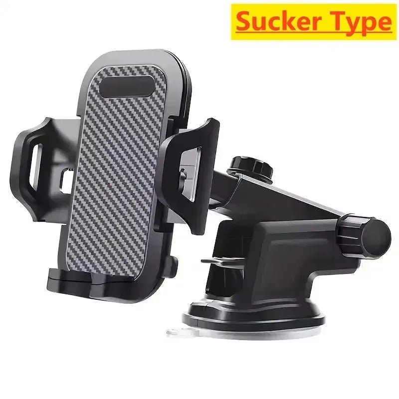 2026 NEW Universal Sucker Car Phone Holder 360° Windshield Car Dashboard Mobile Cell Support Bracket for Smartphones - Fix & Go2026 NEW Universal Sucker Car Phone Holder 360° Windshield Car Dashboard Mobile Cell Support Bracket for SmartphonesAutomobile & MotoFix & Go
