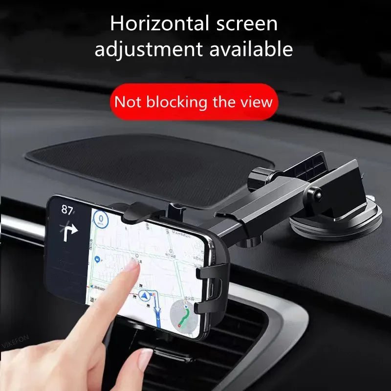 2026 NEW Universal Sucker Car Phone Holder 360° Windshield Car Dashboard Mobile Cell Support Bracket for Smartphones - Fix & Go2026 NEW Universal Sucker Car Phone Holder 360° Windshield Car Dashboard Mobile Cell Support Bracket for SmartphonesAutomobile & MotoFix & Go