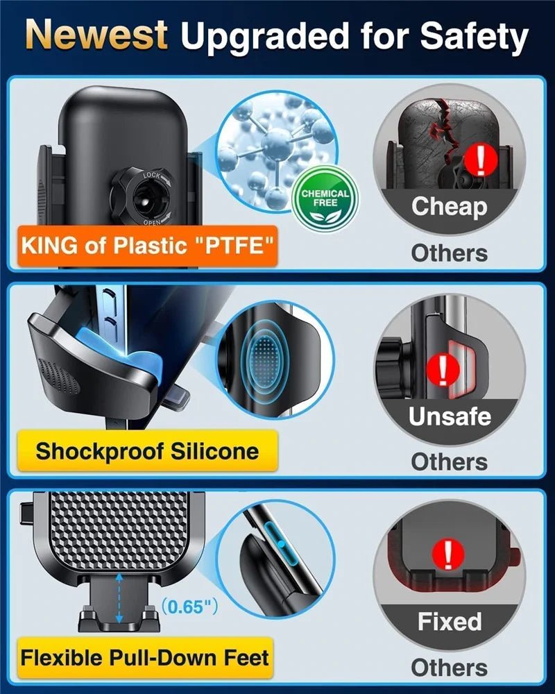 2026 NEW Universal Sucker Car Phone Holder 360° Windshield Car Dashboard Mobile Cell Support Bracket for Smartphones - Fix & Go2026 NEW Universal Sucker Car Phone Holder 360° Windshield Car Dashboard Mobile Cell Support Bracket for SmartphonesAutomobile & MotoFix & Go