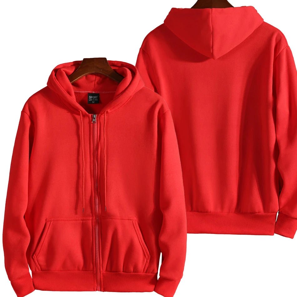 2026 nouvelle mode veste à capuche avec fermeture éclair femmes/hommes mode à manches longues sweat à capuche décontracté automne hiver vêtements de sport vêtements solides - FATAON2026 nouvelle mode veste à capuche avec fermeture éclair femmes/hommes mode à manches longues sweat à capuche décontracté automne hiver vêtements de sport vêtements solidesMode HommeFATAON
