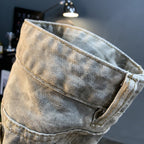 2026 Summer New Arrival Denim Shorts Men's Loose Overalls Pants Camouflage Casual Men's Medium Pants - FATAON2026 Summer New Arrival Denim Shorts Men's Loose Overalls Pants Camouflage Casual Men's Medium PantsMode HommeFATAON