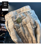 2026 Summer New Arrival Denim Shorts Men's Loose Overalls Pants Camouflage Casual Men's Medium Pants - FATAON2026 Summer New Arrival Denim Shorts Men's Loose Overalls Pants Camouflage Casual Men's Medium PantsMode HommeFATAON