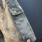 2026 Summer New Arrival Denim Shorts Men's Loose Overalls Pants Camouflage Casual Men's Medium Pants - FATAON2026 Summer New Arrival Denim Shorts Men's Loose Overalls Pants Camouflage Casual Men's Medium PantsMode HommeFATAON
