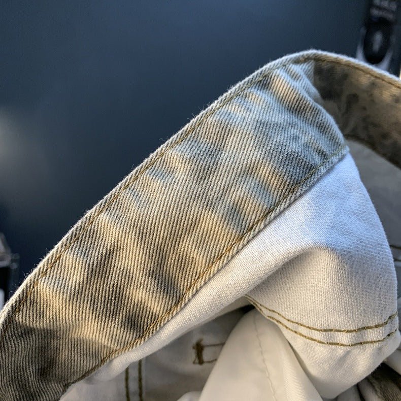 2026 Summer New Arrival Denim Shorts Men's Loose Overalls Pants Camouflage Casual Men's Medium Pants - FATAON2026 Summer New Arrival Denim Shorts Men's Loose Overalls Pants Camouflage Casual Men's Medium PantsMode HommeFATAON