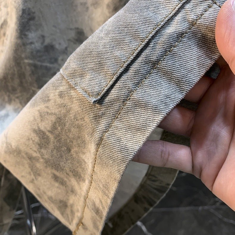 2026 Summer New Arrival Denim Shorts Men's Loose Overalls Pants Camouflage Casual Men's Medium Pants - FATAON2026 Summer New Arrival Denim Shorts Men's Loose Overalls Pants Camouflage Casual Men's Medium PantsMode HommeFATAON