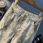 2026 Summer New Arrival Denim Shorts Men's Loose Overalls Pants Camouflage Casual Men's Medium Pants - FATAON2026 Summer New Arrival Denim Shorts Men's Loose Overalls Pants Camouflage Casual Men's Medium PantsMode HommeFATAON