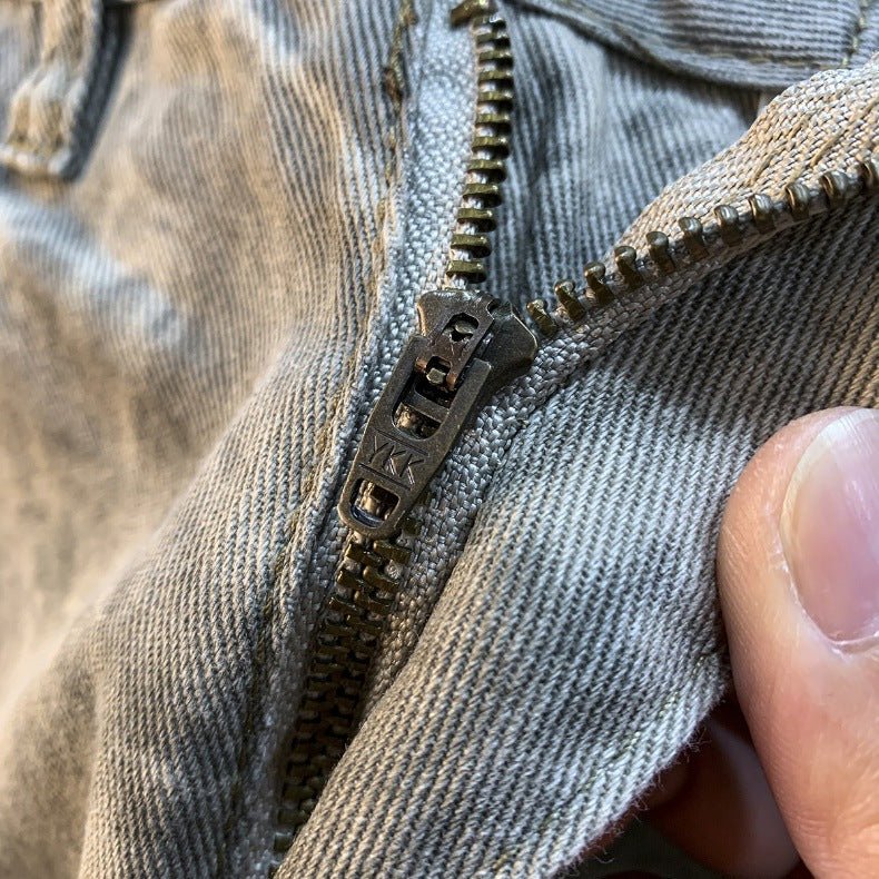 2026 Summer New Arrival Denim Shorts Men's Loose Overalls Pants Camouflage Casual Men's Medium Pants - FATAON2026 Summer New Arrival Denim Shorts Men's Loose Overalls Pants Camouflage Casual Men's Medium PantsMode HommeFATAON