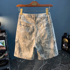 2026 Summer New Arrival Denim Shorts Men's Loose Overalls Pants Camouflage Casual Men's Medium Pants - FATAON2026 Summer New Arrival Denim Shorts Men's Loose Overalls Pants Camouflage Casual Men's Medium PantsMode HommeFATAON