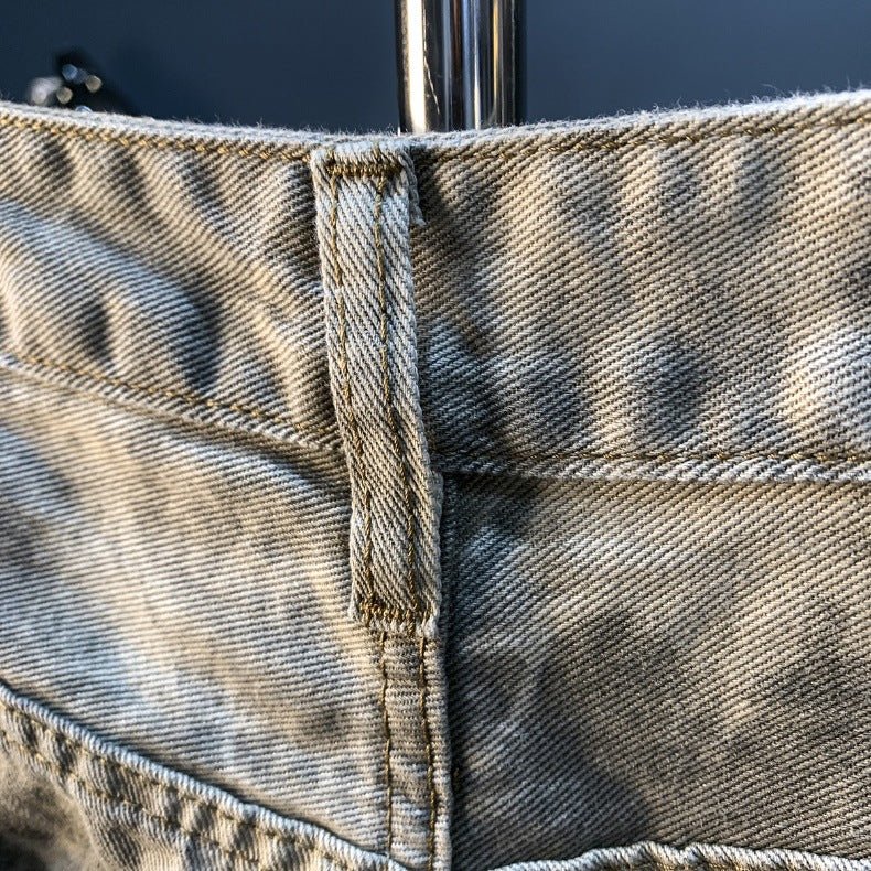 2026 Summer New Arrival Denim Shorts Men's Loose Overalls Pants Camouflage Casual Men's Medium Pants - FATAON2026 Summer New Arrival Denim Shorts Men's Loose Overalls Pants Camouflage Casual Men's Medium PantsMode HommeFATAON