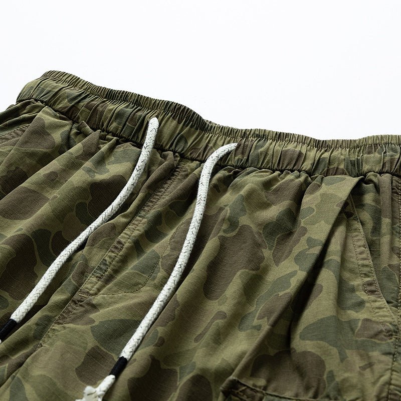 2026 Summer New Fashionable Brand Men's Camouflage Shorts Men's Wide Version Loose Overalls Pants Cotton Pants for Men - FATAON2026 Summer New Fashionable Brand Men's Camouflage Shorts Men's Wide Version Loose Overalls Pants Cotton Pants for MenMode HommeFATAON