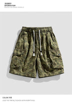 2026 Summer New Fashionable Brand Men's Camouflage Shorts Men's Wide Version Loose Overalls Pants Cotton Pants for Men - FATAON2026 Summer New Fashionable Brand Men's Camouflage Shorts Men's Wide Version Loose Overalls Pants Cotton Pants for MenMode HommeFATAON