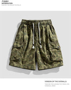2026 Summer New Fashionable Brand Men's Camouflage Shorts Men's Wide Version Loose Overalls Pants Cotton Pants for Men - FATAON2026 Summer New Fashionable Brand Men's Camouflage Shorts Men's Wide Version Loose Overalls Pants Cotton Pants for MenMode HommeFATAON