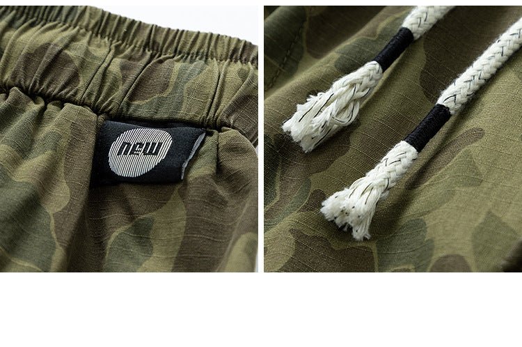 2026 Summer New Fashionable Brand Men's Camouflage Shorts Men's Wide Version Loose Overalls Pants Cotton Pants for Men - FATAON2026 Summer New Fashionable Brand Men's Camouflage Shorts Men's Wide Version Loose Overalls Pants Cotton Pants for MenMode HommeFATAON