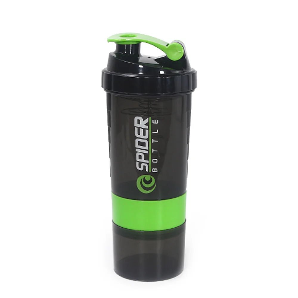 3 Layers Shaker Protein Bottle Powder Shake Cup Water Bottle Plastic Mixing Cup Body Building Exercise Bottle - Fix & Go3 Layers Shaker Protein Bottle Powder Shake Cup Water Bottle Plastic Mixing Cup Body Building Exercise BottleFitness & SportFix & Go