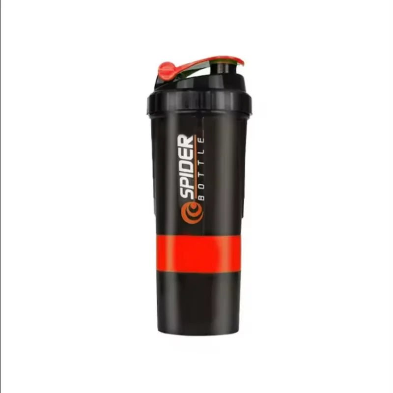 3 Layers Shaker Protein Bottle Powder Shake Cup Water Bottle Plastic Mixing Cup Body Building Exercise Bottle - Fix & Go3 Layers Shaker Protein Bottle Powder Shake Cup Water Bottle Plastic Mixing Cup Body Building Exercise BottleFitness & SportFix & Go