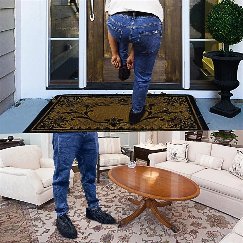 300/200/100 pièces couvre-chaussures de bottes jetables chaussons de pied couvre-chaussures couvre-chaussures et de bottes antidérapants pour lieu de travail intérieur à la maison - FATAON300/200/100 pièces couvre-chaussures de bottes jetables chaussons de pied couvre-chaussures couvre-chaussures et de bottes antidérapants pour lieu de travail intérieur à la maisonMode HommeFATAON